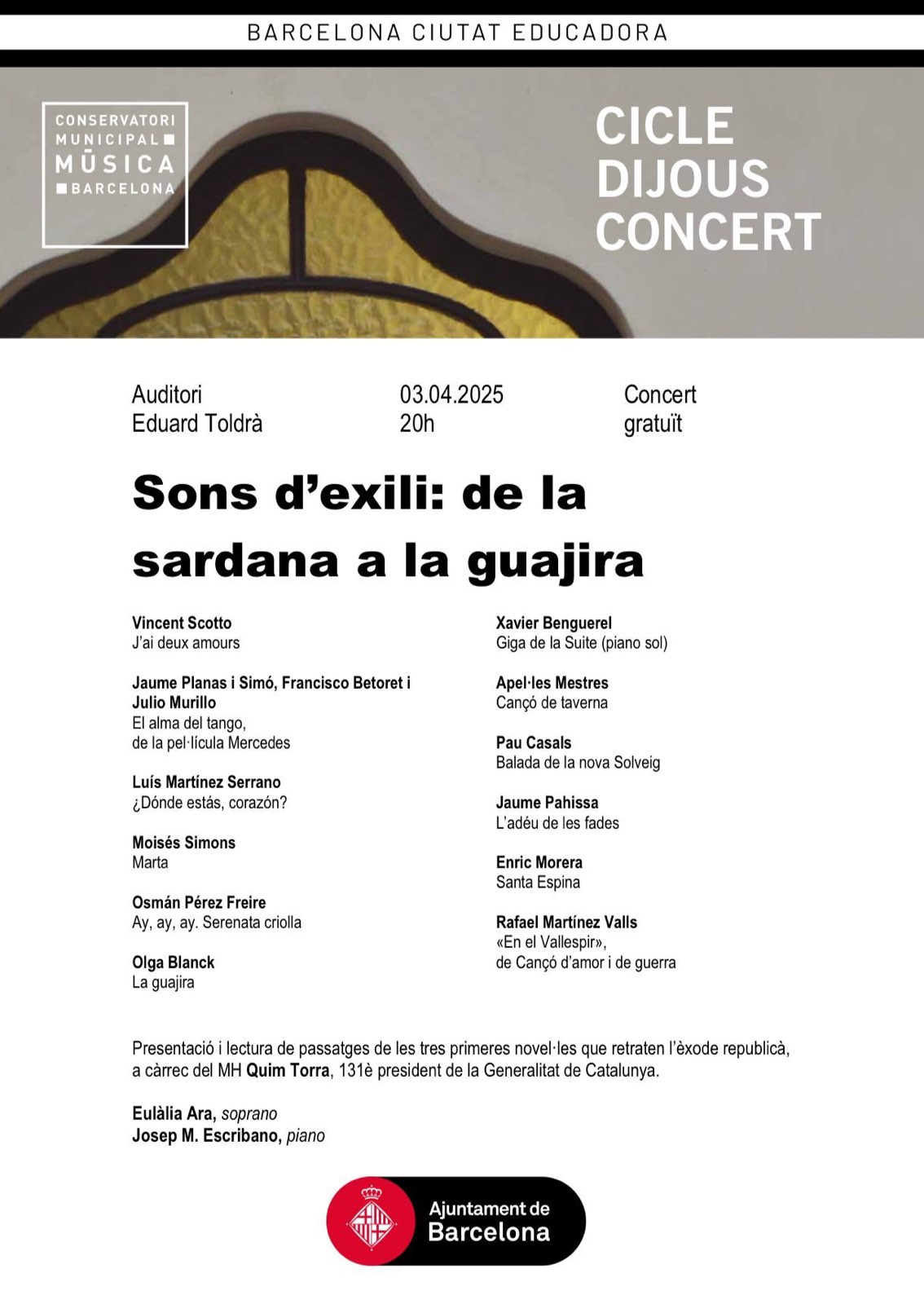 20250403 concert exili