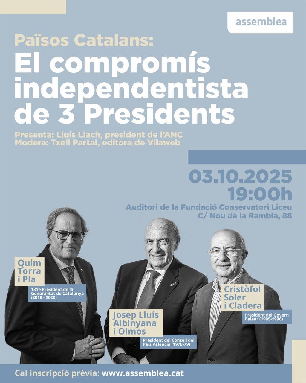 20251003 acte Tres presidents